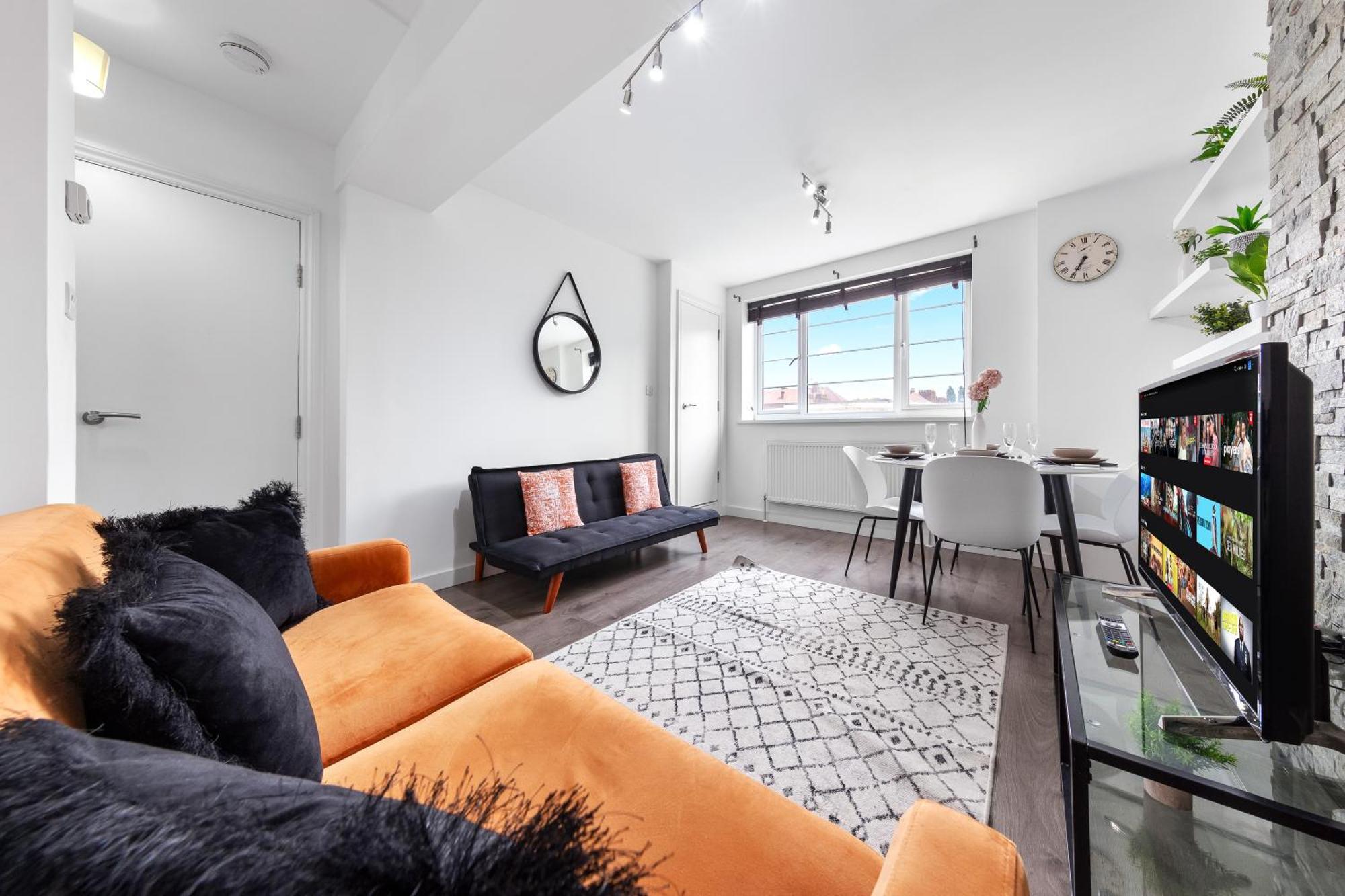 Central London Two Bedroom Serviced Apartment - Nine Elms Luxury Stay - Vauxhall & Westminster Exteriör bild
