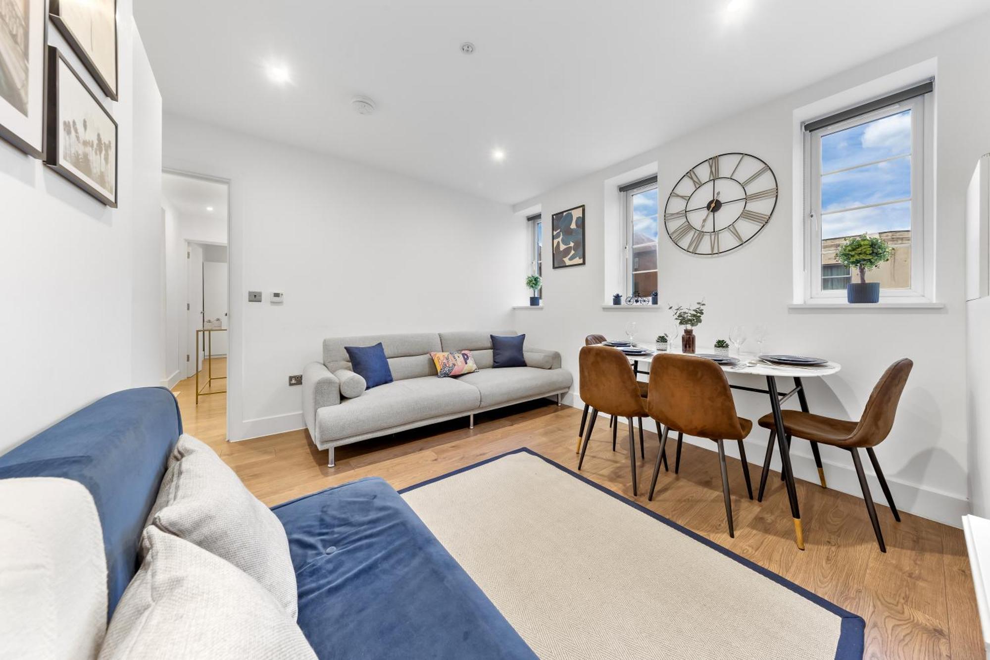 Central London Two Bedroom Serviced Apartment - Nine Elms Luxury Stay - Vauxhall & Westminster Exteriör bild