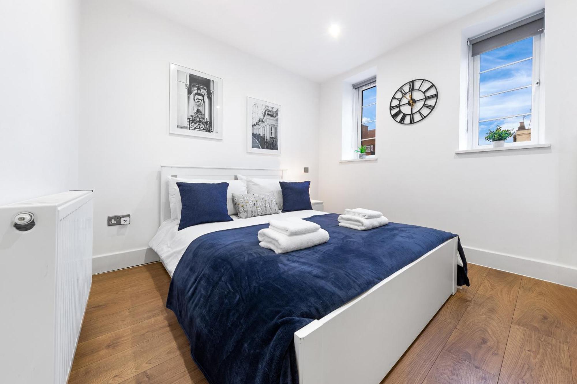 Central London Two Bedroom Serviced Apartment - Nine Elms Luxury Stay - Vauxhall & Westminster Exteriör bild