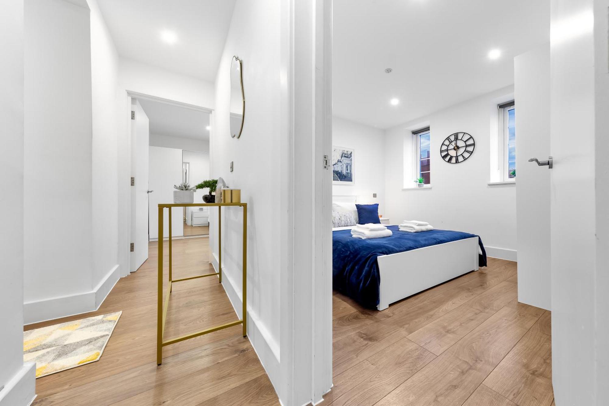 Central London Two Bedroom Serviced Apartment - Nine Elms Luxury Stay - Vauxhall & Westminster Exteriör bild
