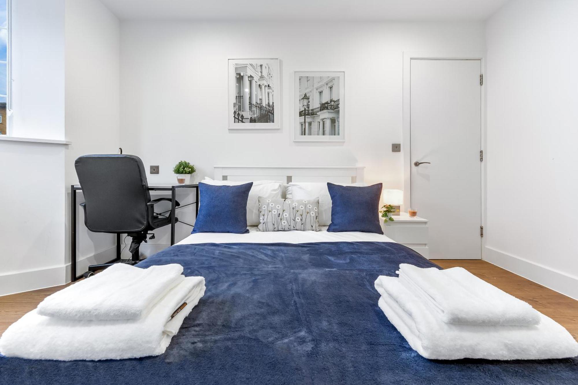 Central London Two Bedroom Serviced Apartment - Nine Elms Luxury Stay - Vauxhall & Westminster Exteriör bild