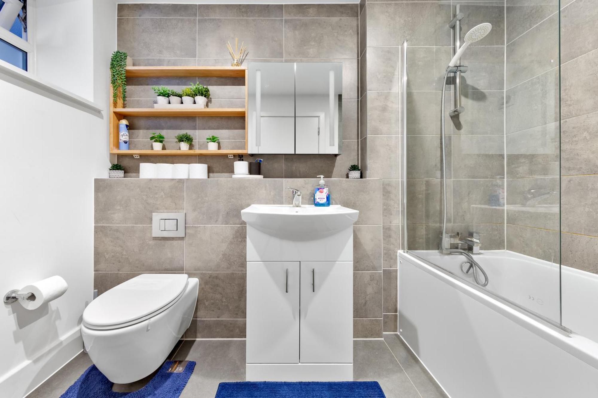 Central London Two Bedroom Serviced Apartment - Nine Elms Luxury Stay - Vauxhall & Westminster Exteriör bild